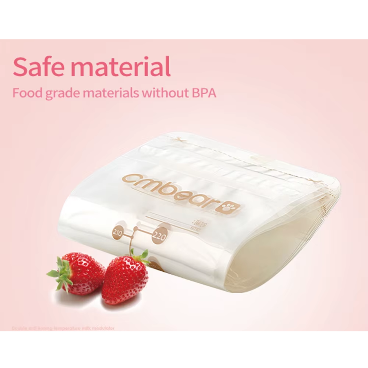 Miniatura 3 de Bolsa para leche materna x30 U